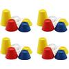 LWMLWM Set di 4 Tee da Golf Jumbo in Gomma, 16 Pezzi Inverno Tee Golf Gomma, Winter Golf Tee, Tees in Gomma Jumbo da Golf