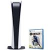 SONY Console PlayStation 5 Digital Edition + FIFA 23 825 GB Wi-Fi Nero / Bianco