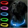 SerDa-Run Collare Luminoso Per Cani,collare per cani di sicurezza regolabile con 3 modalità di illuminazione, collare luminoso a LED impermeabile ricaricabile tramite USB di taglia grande e media piccola