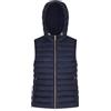 Geox W Jaysen Vest, Gilet Donna, Blazer Blu Marine, 52