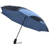 Collins Jumble & Co Ups & Downs Umbrella - Ombrello compatto e resistente impermeabile automatico, Blu, 30 cm, Ombrello automatico compatto e impermeabile con design diverso sulla parte superiore e inferiore