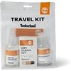 Timberland Kit di Cura per Scarpe da Viaggio con Balm Proofer, Renewbuck Foaming Cleaner e Dry Cleaning Kit, Compatibile con Cotone, Vinile, Gomma, Pelle