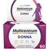 Multicentrum Donna Integratore Alimentare Multivitaminico Vitamina D Calcio Ferro Acido Folico 60 Compresse