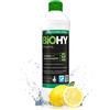 BiOHY Detersivo per piatti (Bottiglia da 500ml) | Privo di sostanze chimiche nocive e biodegradabile | Formula lucida e dissolvente per grassi (Spülmittel)