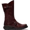 Fly London Mes 2, Stivali con Fibbia Donna, Suola Vino Nero, 36.5 EU