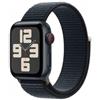 Apple Watch Se Gps+Cellular Cassa 40Mm Alluminio Cinturino Sport Loop Mezzanotte