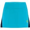 KARPOS 2500836-010 LAVAREDO Run Skirt Pantaloncini Donna Blue Atoll/Sky Captain Taglia S