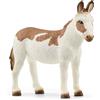 SCHLEICH 13961 ASINO AMERICANO, PEZZATO, da 3 anni, FARM WORLD - Figura, 8 x 2 x 7 cm