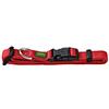 HUNTER Vario Basic, Collare per Cani, Robusto, Morbido, con Chiusura A Scatto, M e 2, Rosso