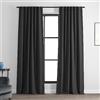 HPD Half Price Drapes Bellino Tende oscuranti lunghe 244 cm, per camera da letto e soggiorno (1 pannello), 50 W x 96 l, tartufo