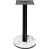 Ristosubito Base da interno TESR Basi in stratificato HPL COMPACT, spessore 20 mm, tubo in metallo, piastra superiore (300 x 300 x 3 mm) piedini regolabili Modello 227-HPR403