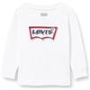 Levi's Lvb Effetto Bagliore LS Batwing 6ej268 Tshirt, Bianco Brillante, 24 Mesi Bimbo