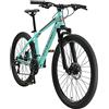 BIKESTAR Hardtail Mountain Bike in Alluminio, Freni a Disco, 26 | Bicicletta MTB Telaio 13 Cambio Shimano a 21 velocità, sospensioni | Rosso