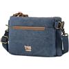Troop London Borsa a tracolla piccola Troop London Classic Blue TRP 0509