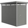 Biohort Casetta da giardino biohort highline hs in acciaio zincato colore grigio quarzo metallizzato con porta battente semplice 155x275x222 cm - cod. 88010