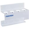 Franken Z1981 - Supporto per 4 pennarelli per lavagna, pennarelli non inclusi, colore trasparente