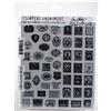 Stampers Anonymous Tim Holtz - Timbro, 17,8 x 21,6 cm