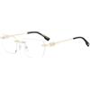 Dsquared2 Occhiali Vista D2 0102 3yg 58/16/145 Uomo, 3YG/16 Light Gold, 58
