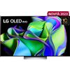 LGELECTRONICS LG - Smart TV OLED Evo UHD 4K 77" OLED77C34LA - Argento