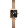 Daniel Wellington Orologio QUADRO MINI MELROSE ONYX Daniel Wellington Donna