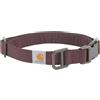 Carhartt Collare per cani a forma di anatra, in nylon, color vino scuro, taglia