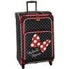 American Tourister Disney Minnie Mouse Red Bow Softside Spinner 28, Multi, Taglia unica, Disney Minnie Mouse Red Bow Softside Spinner 28