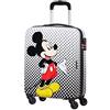 American Tourister Spin.55/20 Alfatwist 2.0, Spinner S Valigia Per Bambini Ragazzi, 40 IT, Multicolore (Mickey Mouse Polka Dot), S 55 cm - 36 L