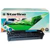 Starline - Toner Ricostruito - per HP 128A - Ciano - CE321A - 1.300 pag (unità vendita 1 pz.)