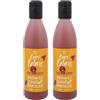 To Filema Tis Lelas Lady Lela's Condimento Balsamico al Mirtillo Rosso Americano 2x250ml - Crema Balsamica Naturale Italiana, Agrodolce e Aromatica, Ideale per Insalate, Verdure, Formaggi e Dessert Gourmet