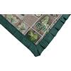 Russo Tessuti Centrotavola Centro Tavolo Copritavola 90x90cm Cuore Allungato Vari Colori-Verde