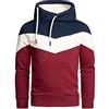 Kobilee Felpa con Cappuccio Uomo Cotone Basic Maglione Invernale Sportivi Felpe Leggera XXL Felpa con Cappuccio da Lavoro Vintage Streetwear Hoodie di Marca