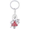 Strike3D Gioco Hollow Knight Hornet Logo The Pale King Figure Portachiavi Collana Gioielli (Portachiavi)