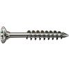SPAX 25170004504021 - Viti per legno con testa a calotta T-Star plus Cut, filettatura parziale, 4,5 x 40 mm, 200 pz, acciaio INOX