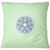 Bona Basics, Fodera decorativa per cuscino, decorazione domestica per divano, caffetteria, Dimensioni: 45X45 cm, colore: verde chiaro