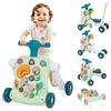 Ark miido Girello Bambino Sit Stand 6 in 1 Carrello Carrello Giochi Bimba Centro attività Neonato con Suoni e Sonagli Gioco Educativo