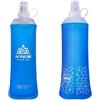 SAFE4SPORT Soft Flask 750 ml blu - borraccia pieghevole - borraccia morbida  in TPU - borraccia sportiva morbida : : Sport e tempo libero