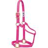 Weaver Equine Weaver Leather Original - Cavezza per cavallo in nylon, non regolabile, M, rosa