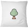 Bona Basics Federa Decorativa, Poliestere, Bianco, 60 x 60 cm