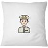 Bona Basics Federa Decorativa, Poliestere, Bianco, 45 x 45 cm