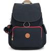 Kipling CITY PACK Zaino medio, Signature Emb (Nero)