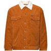 Wrangler Antifit Sherpa Giacca, Pelle Marrone, S Uomo
