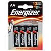 Energizer alkaline power batteria alcalina aa lr6 blister * 4
