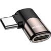 MOGOOD Adattatore USB C a 90 gradi da C maschio a C femmina Estensore USB C ad angolo retto Adattatore USB C ad angolo retto da USB C ad adattatore USBC per Steam Deck Switch NotebookTablet e Telefono