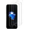 EasyULT Vetro Temperato per iPhone 7/iPhone 8[3-Pezzi], Pellicola Protettiva in Vetro Temperato Screen Protector per iPhone 7/iPhone 8