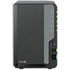 Synology DS224+ - Discstation NAS a 2 bay (Intel Celeron J4125 4 core 2.0 GHz 2 GB DDR4 RAM 2 porte RJ-45 1GbE) da 12 TB bundle con 2 dischi WD Red Plus (WD60EFPX - 68C5ZN0)