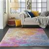 Nourison Rugs Direct Nourison Passion-Tappeto Astratto Contemporaneo con Motivo a Raggi solari, 10,9 x 10,9 cm, Polipropilene, Sunburst, 3'9 x 5'9