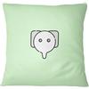 Bona Basics, Fodera decorativa per cuscino, decorazione domestica per divano, caffetteria, Dimensioni: 45X45 cm, colore: verde chiaro