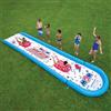 WOW Sports Scivolo d'acqua Mega - Scivolo per bambini e adulti - Scivolo gonfiabile da cortile con irrigatore - Resistente agli strappi - 7,6 x 1,8 m