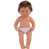 Miniland Bambola bambino con sindrome di Down ragazzo caucasano bianco 38 cm