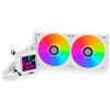 Lian li Dissipatore cpu Lian Li Galahad II Lcd 280 Aio ARGB 280mm Bianco [GA2ALCD28W]